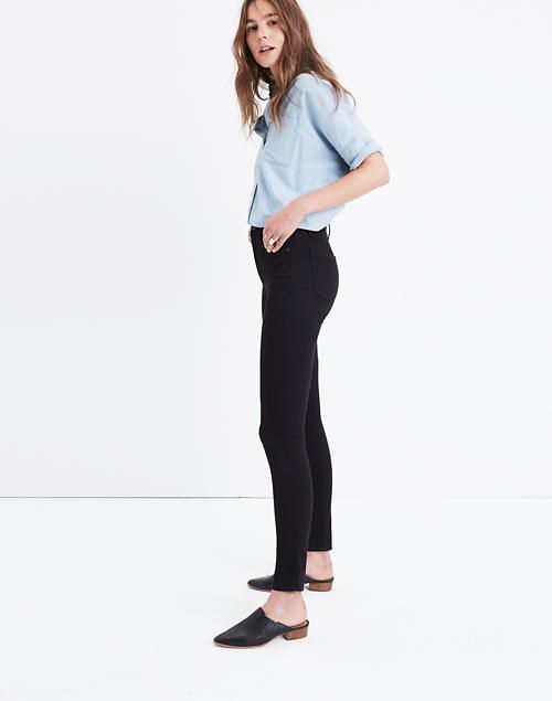 10" High-Rise Skinny Jeans in Carbondale Wash | Madewell