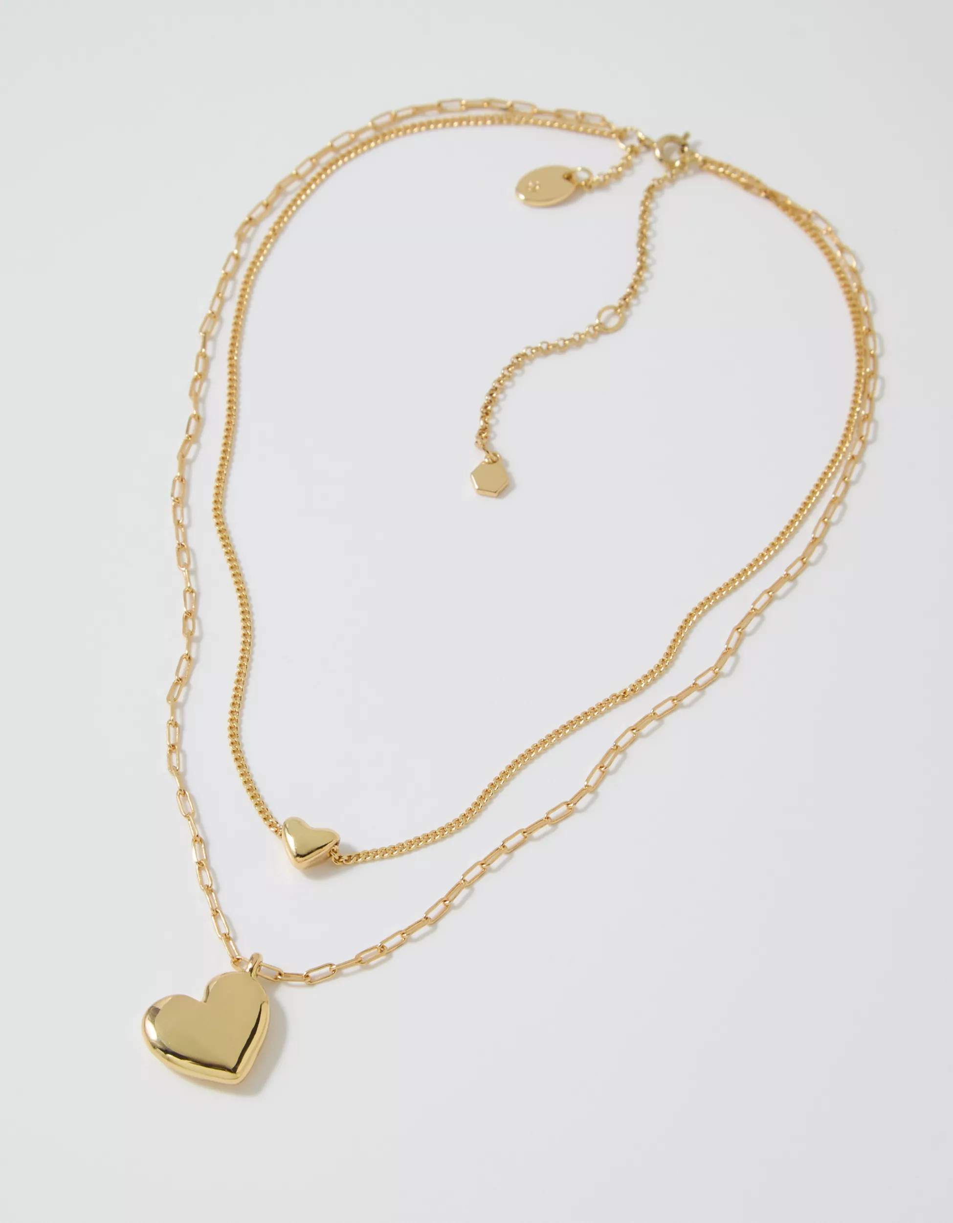 Aerie Bubble Heart Necklace | Aerie