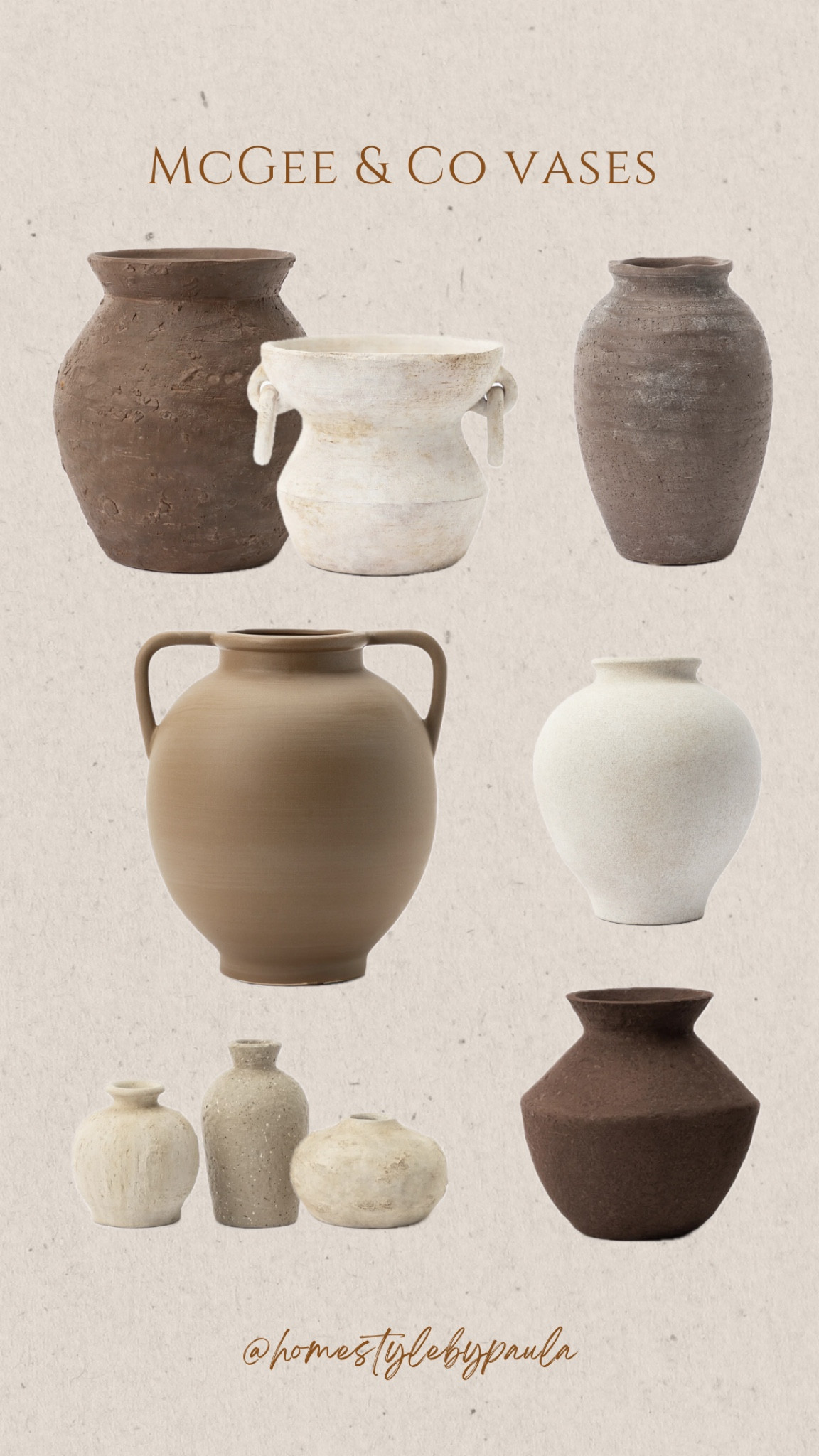 In my brown beige era!
McGee and Co 25% off selected vases  

#LTKSaleAlert #LTKU #LTKHome