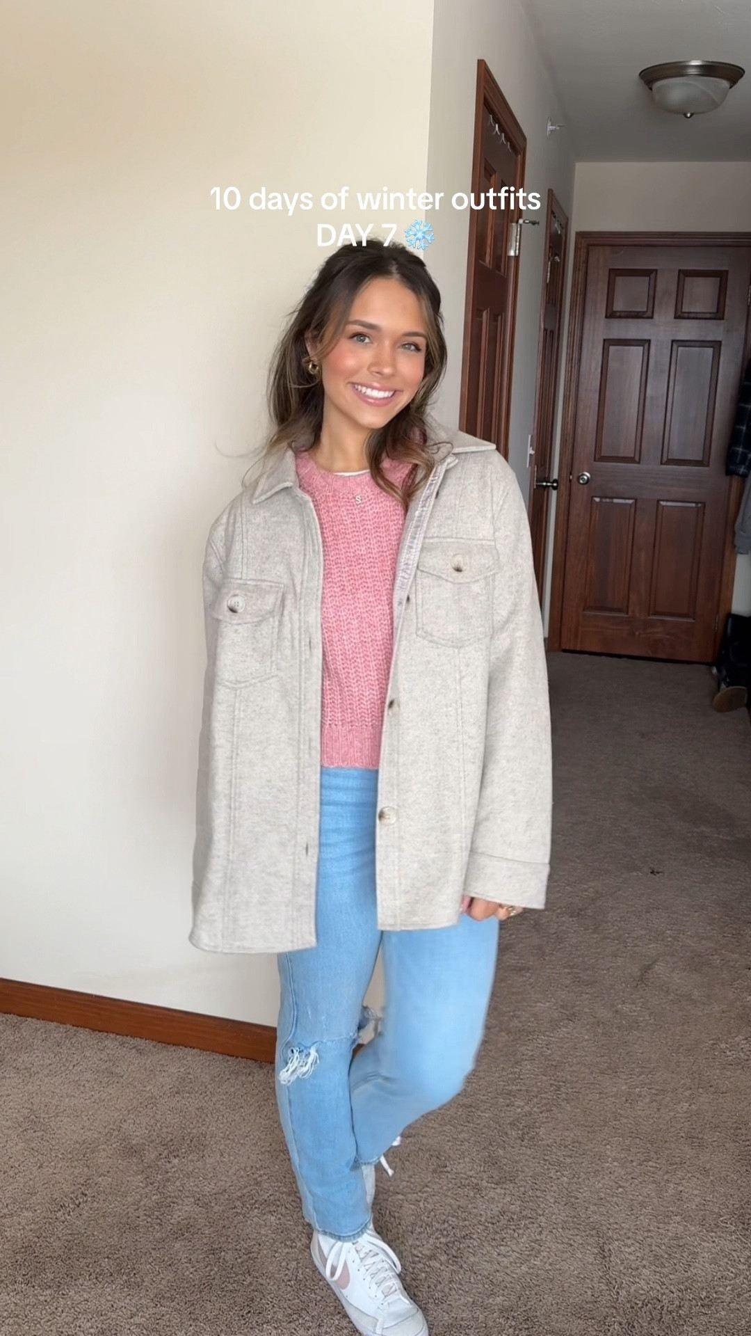 10 days of winter outfits: day 7 ❄️ I love these pink Nike blazers! This is also the perfect casual Valentine’s Day outfit! 💗

#LTKSeasonal #LTKVideo #LTKstyletip