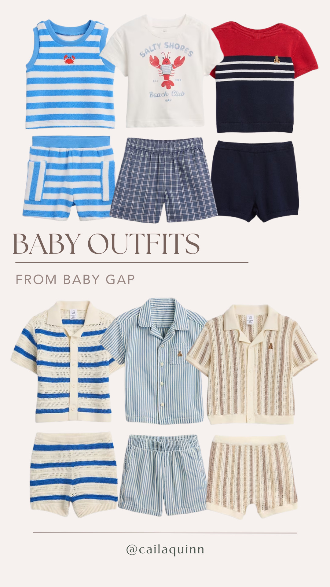 Baby outfits from baby GAP 

 #LTKBaby #LTKKids