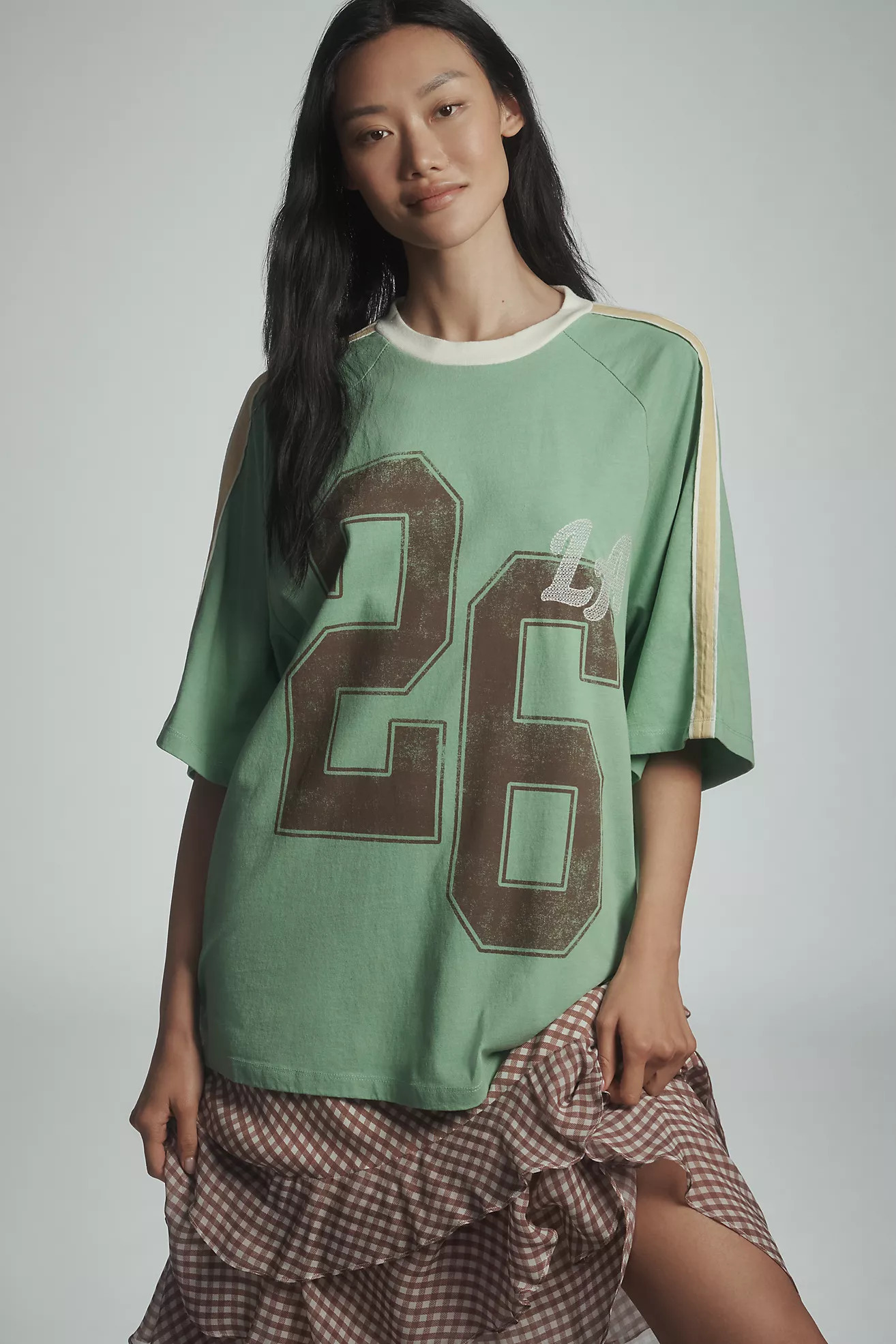 By Anthropologie Oversized Sporty Tee | Anthropologie (US)