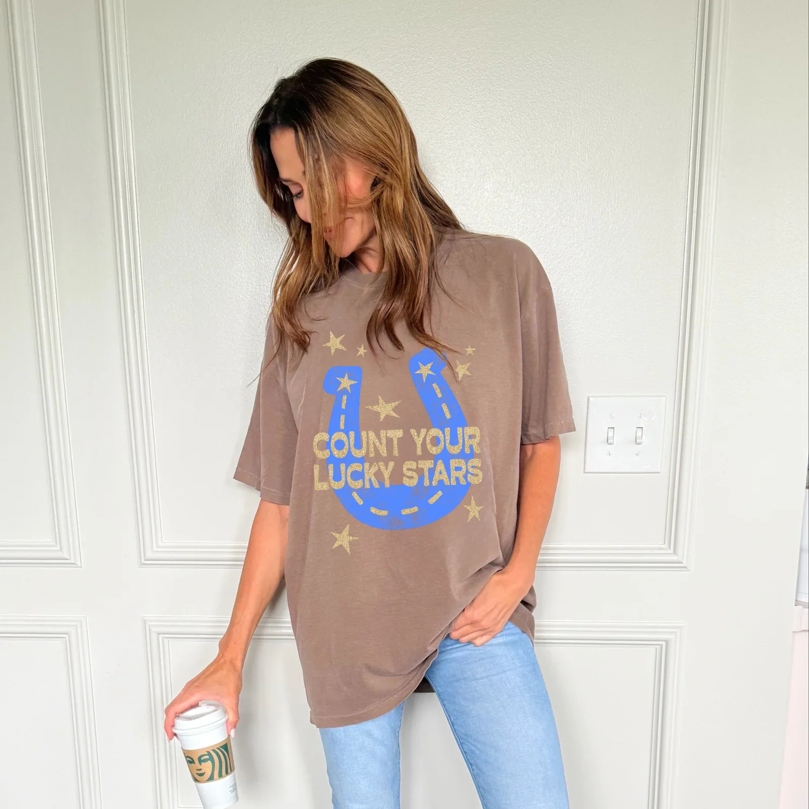 Count Your Lucky Stars Tee | Poppy & Pine