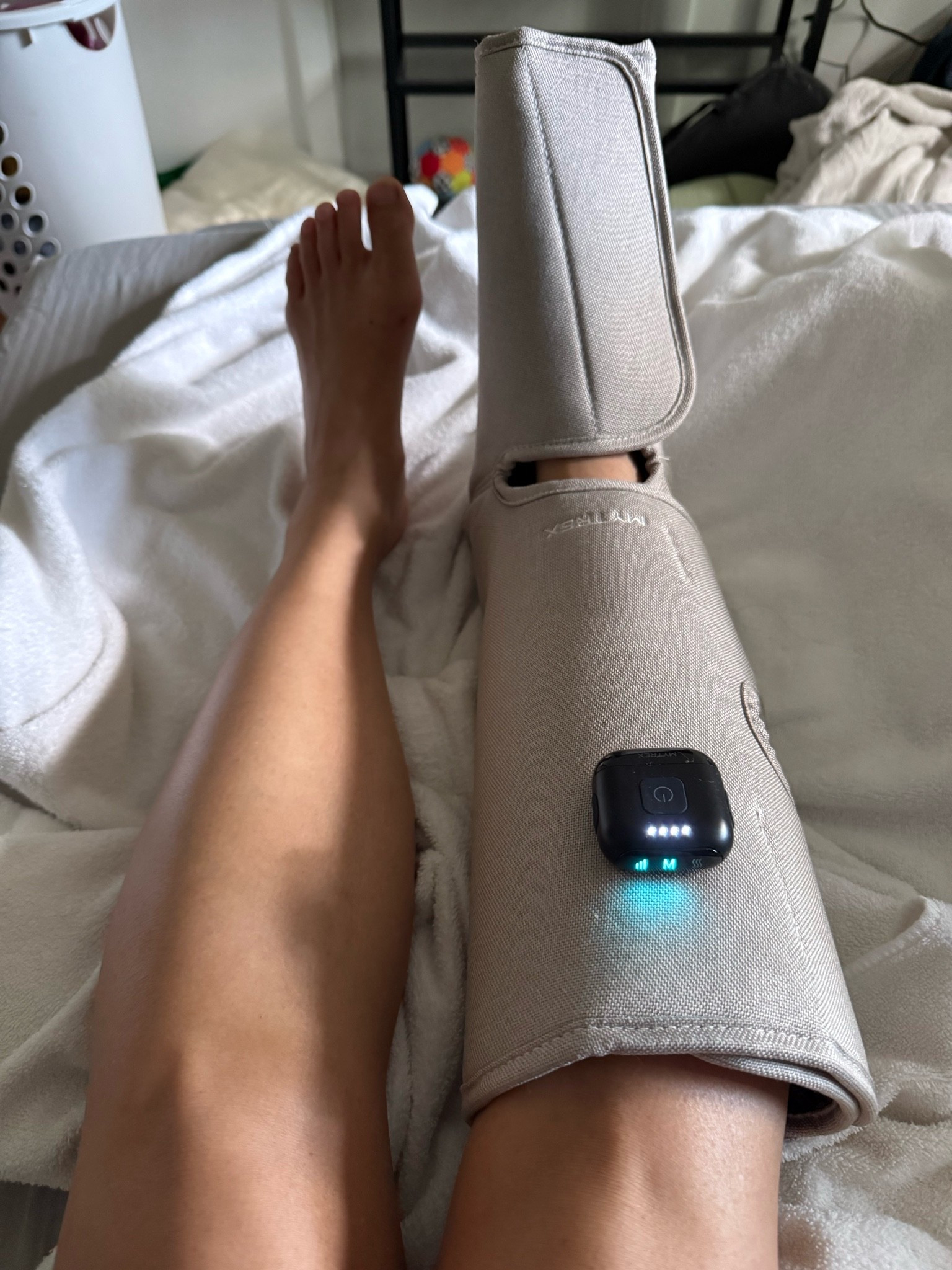 This might be the best foot massager ever!!!  Feels like the machines they sell at sharper image with out the bulk so i can lay in bed!  

After standing for 5 hours at the airport this is amazing!!!

#LTKmomlife #LTKOver40