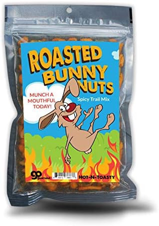 Roasted Bunny Nuts Spicy Trail Mix - Funny Easter Rabbit Gift for Teens and Adults, Made in Ameri... | Amazon (US)