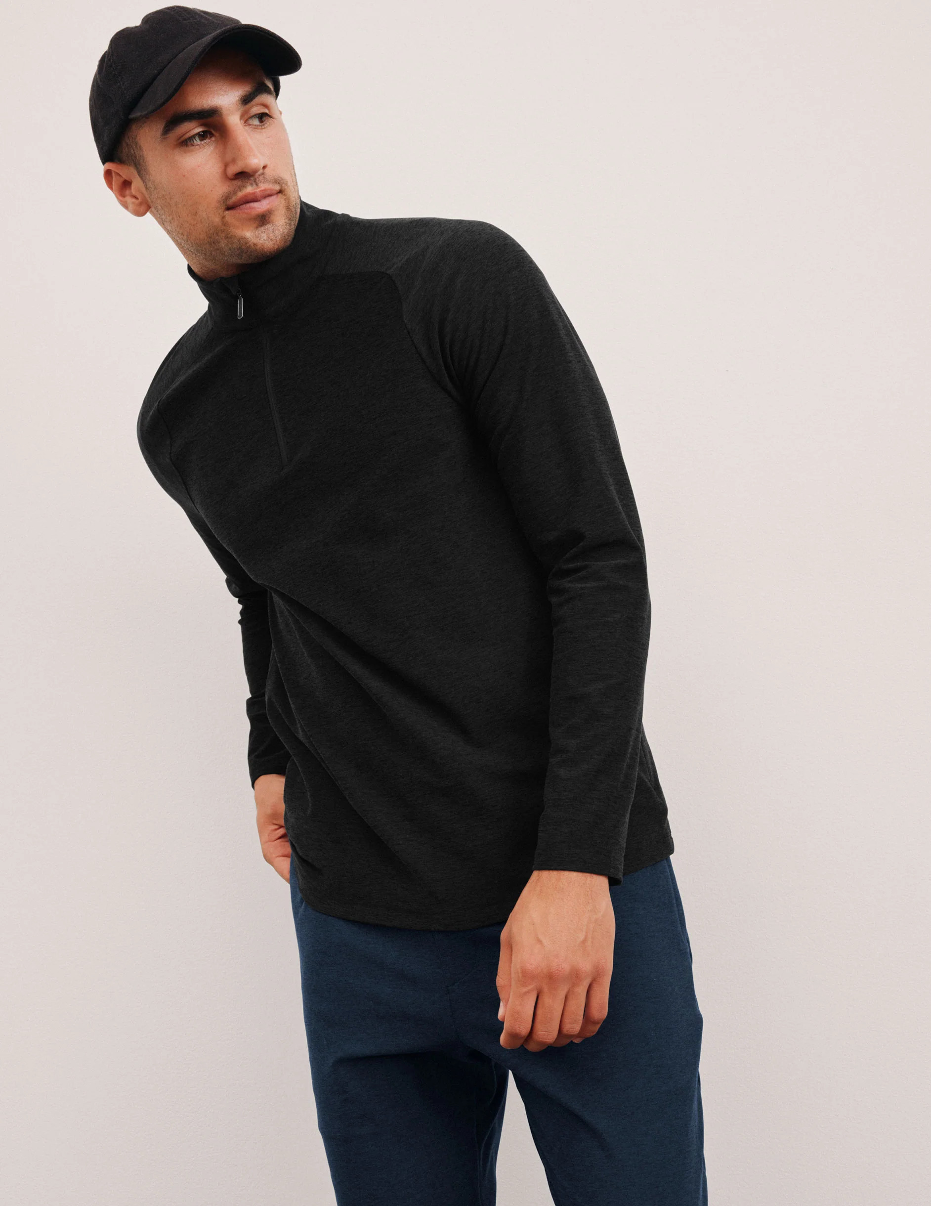 Spacedye Terrain Men's Quarter Zip Pullover | Beyond Yoga | Beyond Yoga