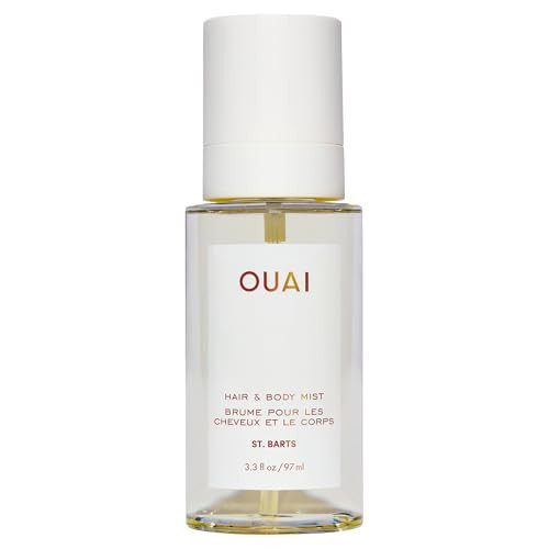 OUAI St. Barts Hair and Body Mist - Tropical-Scented Hair Perfume and Body Spray - Notes of Dragonfruit, Orange Blossom, Tuberose & Musk (3.3 Fl Oz) | Amazon (US)
