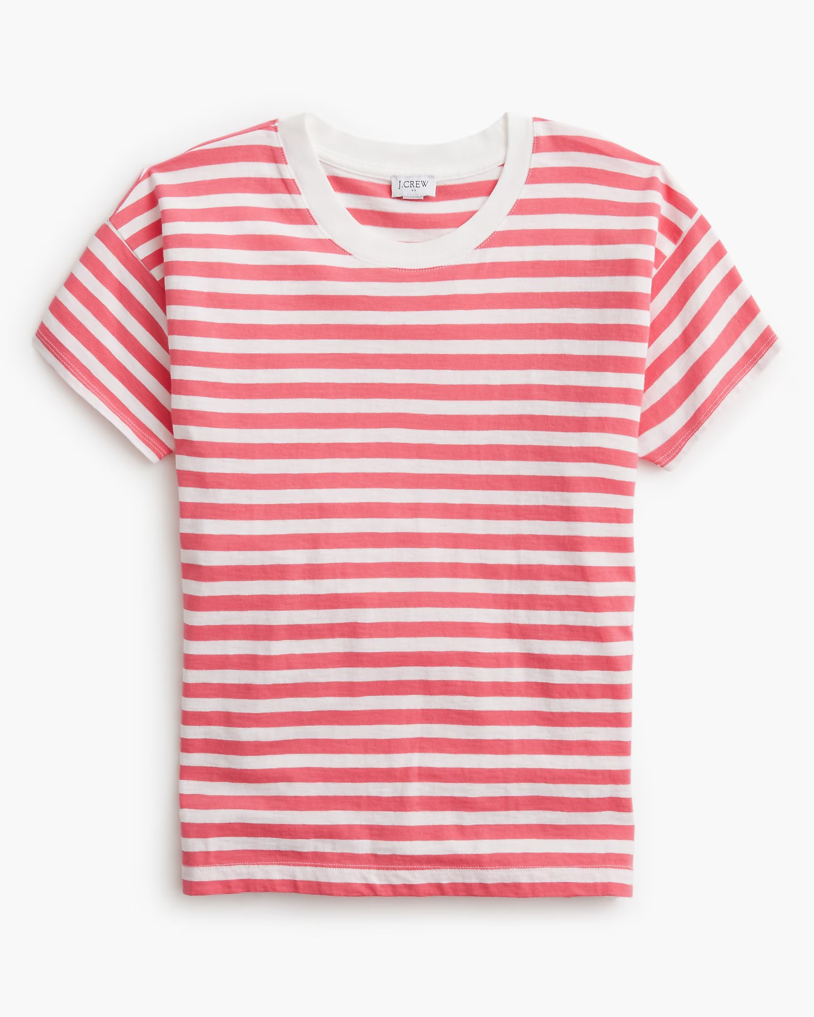 Striped crewneck tee | J.Crew Factory