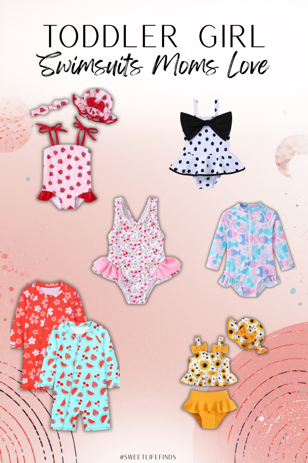 Toddler girl swimsuits moms love for beach days, pool days, splash pads, vacations, and summer trips. These Amazon toddler swimsuits are cute, practical, and perfect for little girls all summer long.
#SweetLifeByKourtney #ToddlerSwimsuits #AmazonKidsFinds #SummerStyle 

 #LTKSwim #LTKTravel #LTKKids