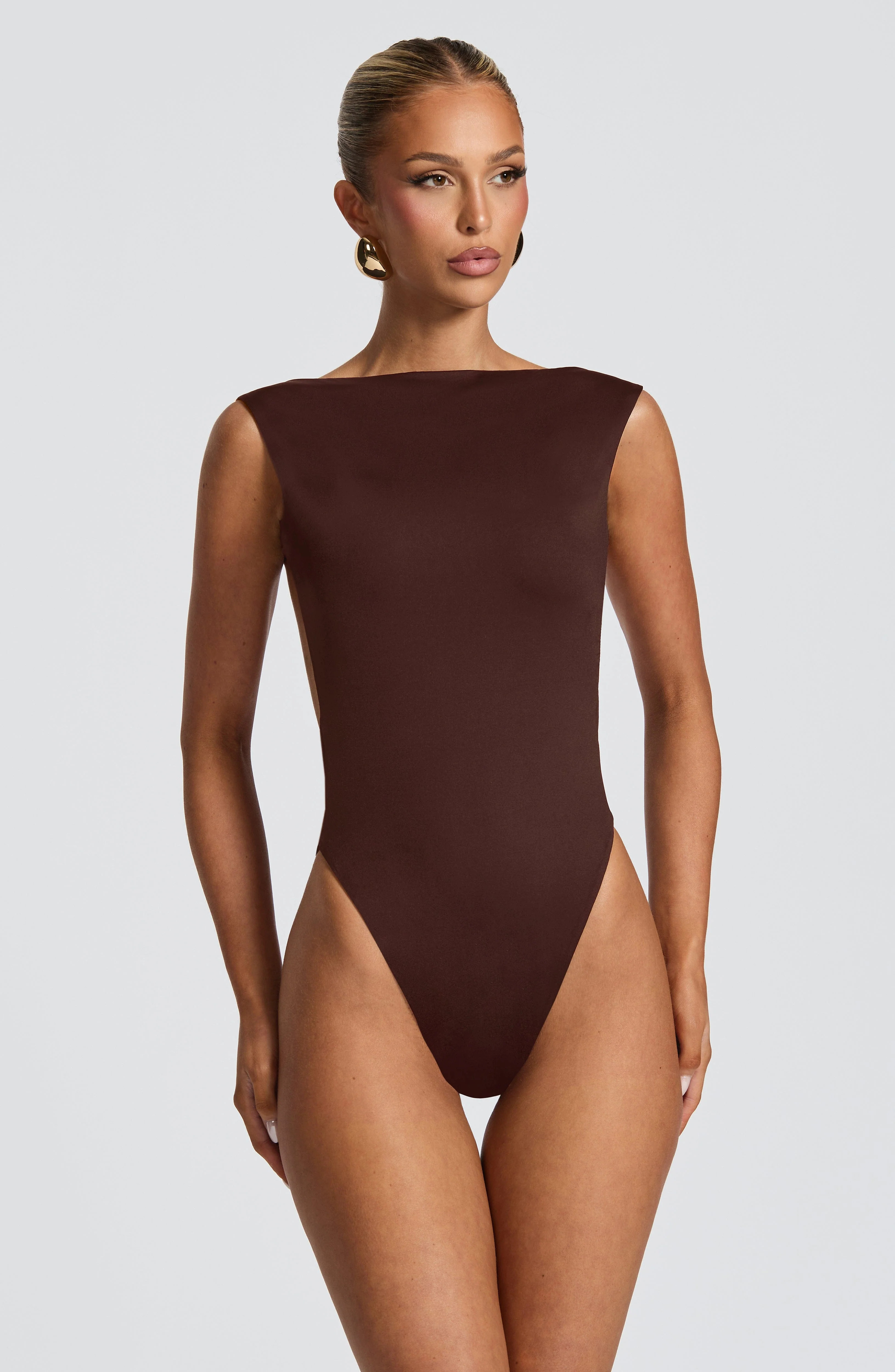 Tori Bodysuit - Plum Brown | Babyboo (global)