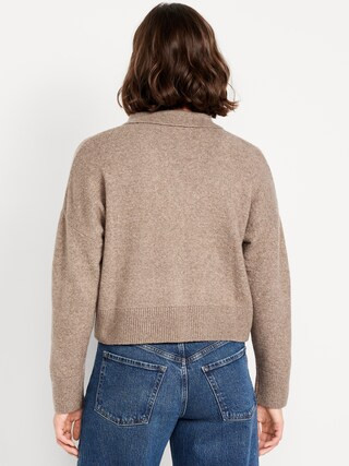 SoSoft Cropped Polo Sweater | Old Navy (US)
