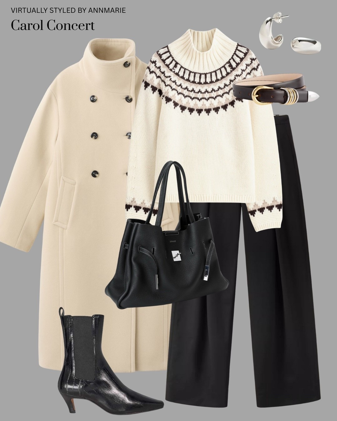 Outfit with a fair-isle jumper 

#LTKfestive #LTKstyletip #LTKwinter