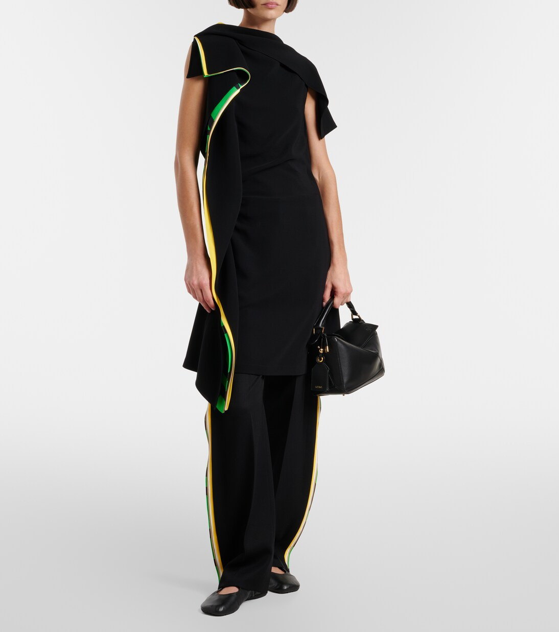 Weite Hose aus Wolle | Mytheresa (DACH)