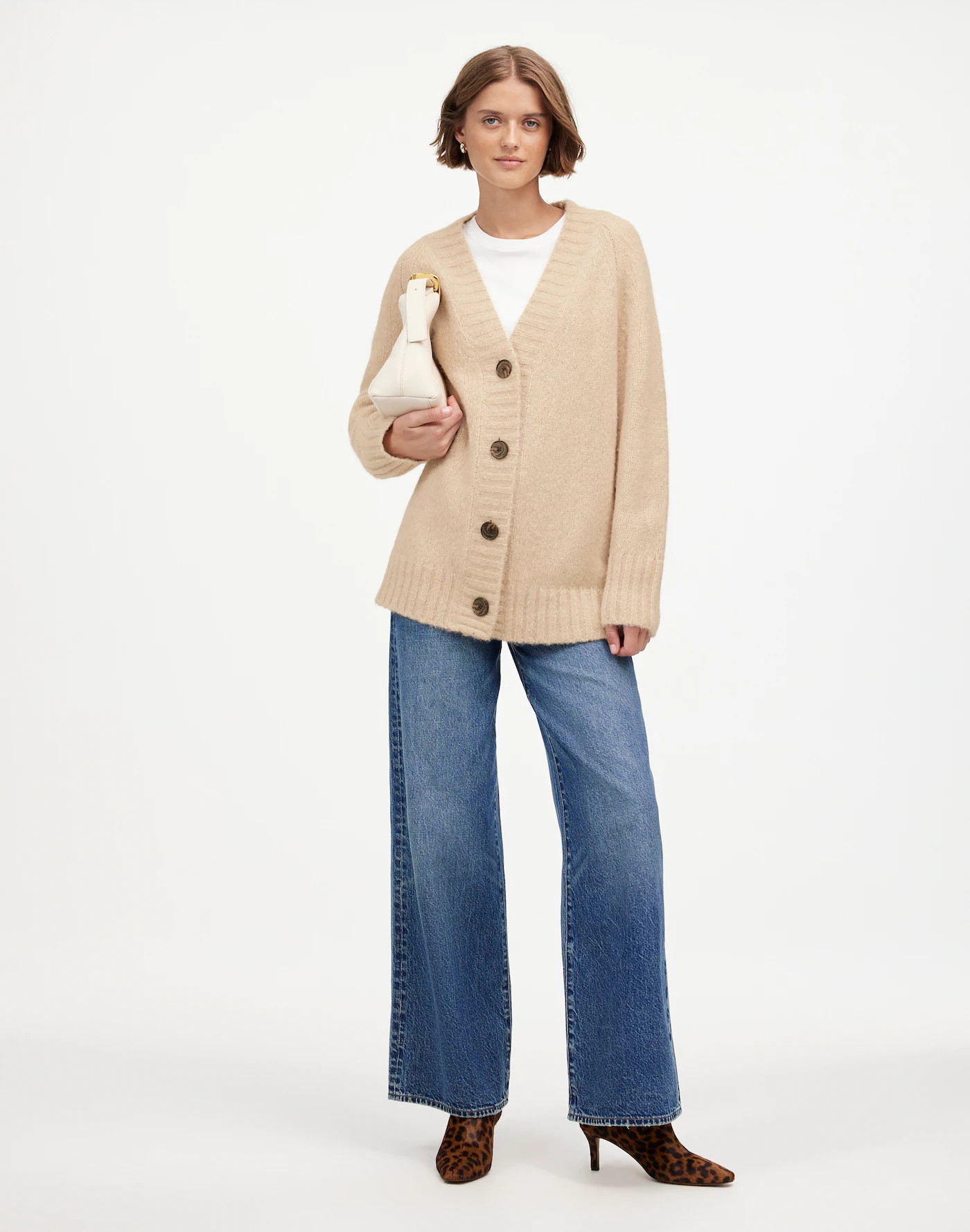 Chunky-Knit Cardigan | Madewell