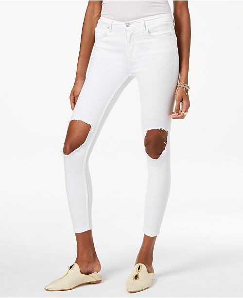 Busted Knee Skinny Jeans | Macys (US)