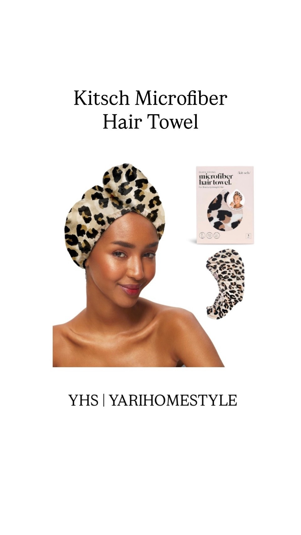 Kitsch Microfiber Hair Towel
#Hair #Beauty #ltk

YHS | YARIHOMESTYLE 

#LTKPlusSize #LTKBeauty