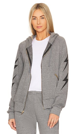 Bolt 4 Hoodie in Heather Grey | Revolve Clothing (Global)