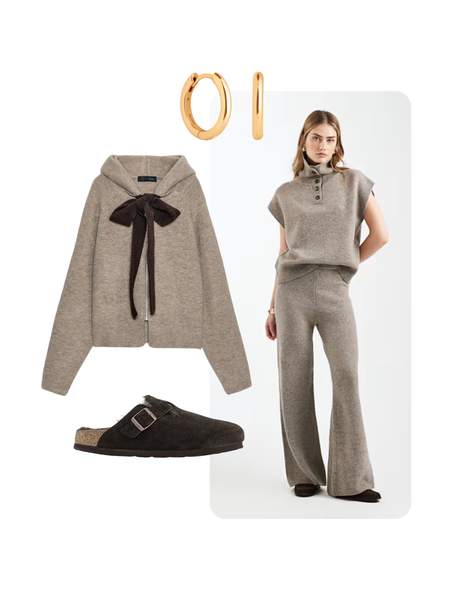 The perfect cosy knit co ord and jumper outfit for weekends in or working from home 

 #LTKwinter #LTKstyletip