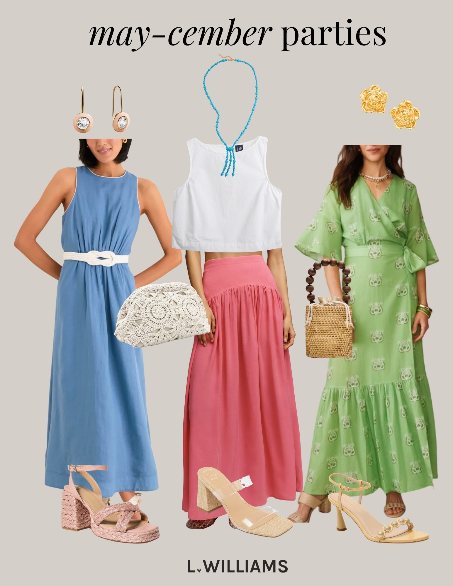 Perfect for graduation, birthdays, or any other May activities!!