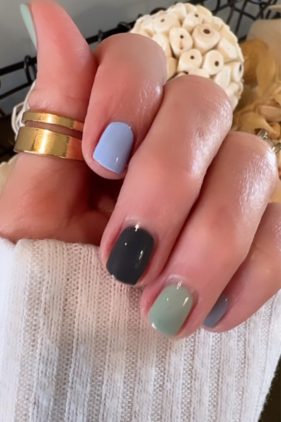 Skittle Mani Inspo! All Essie Nail Polish so you can nail that skittle! 

#LTKBeauty