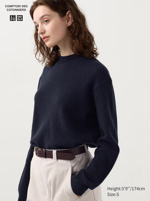 Lammwolle Pullover (Rundhals) | UNIQLO (DE)