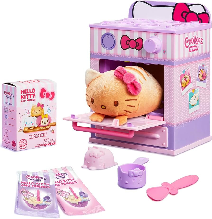 Cookeez Makery Hello Kitty® and Friends Oven. Mix & Make a Plush Best Friend! Place Your Dough i... | Amazon (CA)