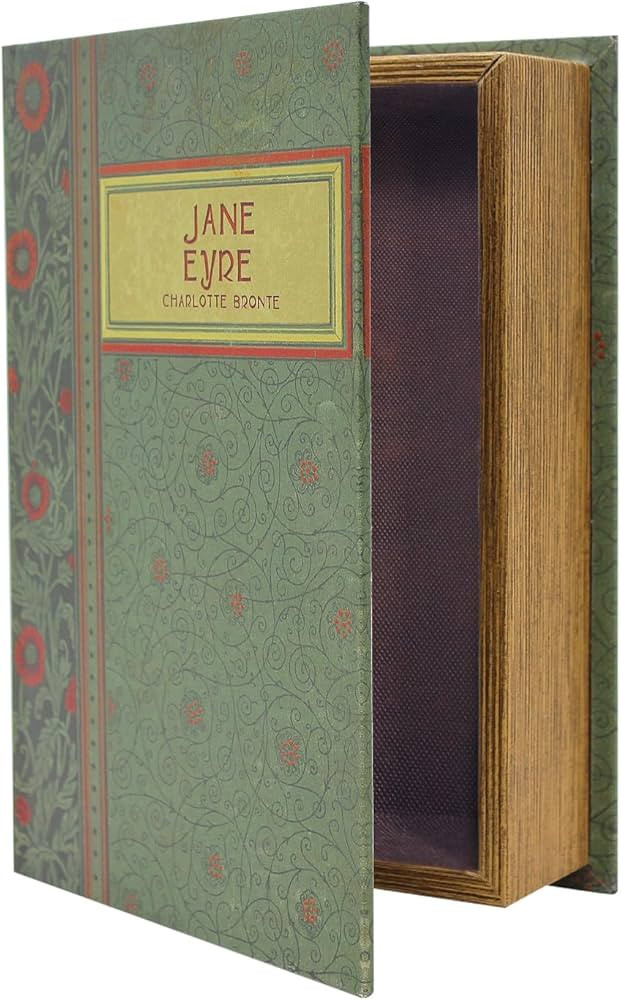 Decorative Book Boxes, Faux Wood with Magnetic cover Storage for Hidden Jewelry, Money, and Cash ... | Amazon (US)