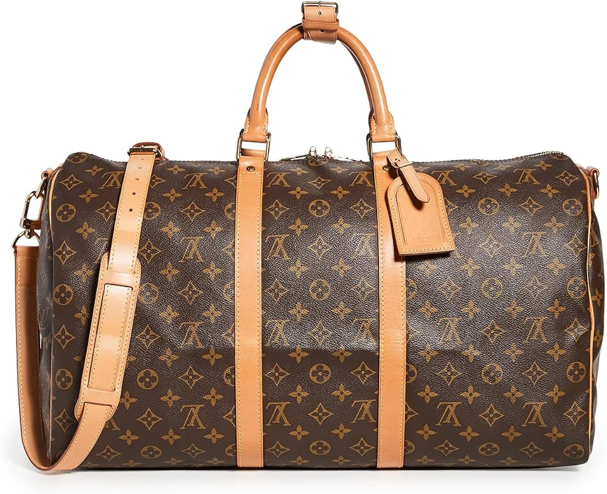 Women's Pre-Loved Keepall Bandouliere Bag, Brown, One Size | Amazon (US)