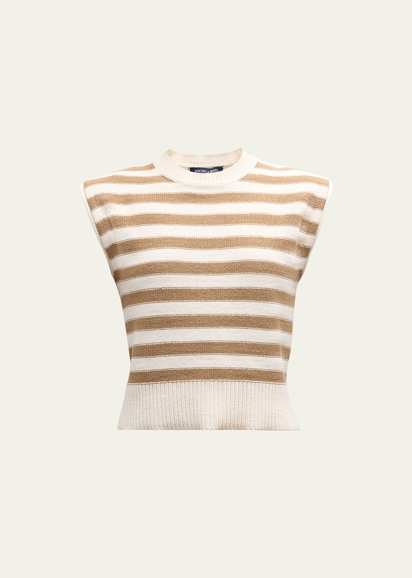 Veronica Beard Vera Stripe Sleeveless Sweater | Bergdorf Goodman
