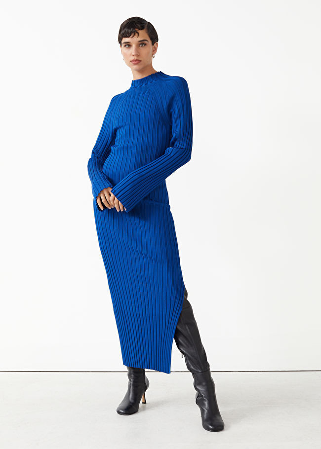 Rib Knit Midi Dress | & Other Stories US