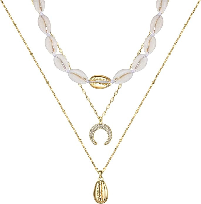 Turandoss Gold Necklaces for Women - 14K Gold Plated Lock Evil Eye Medallion Vintage Coin Necklac... | Amazon (US)