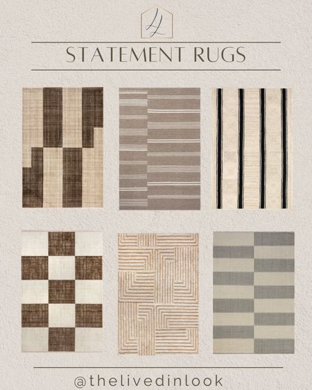 Neutral statement rugs? Yes please! Looks to accompany any holiday decor. From my favorite, @rugsUSA

Area rug, home decor, neutral aesthetic, modern vibe

#LTKSeasonal #LTKhome #LTKHoliday