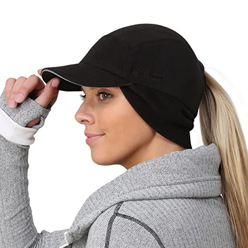 TrailHeads Women's Trailblazer Adventure Ponytail Cap, Black, One Size | Amazon (US)