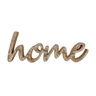 15.5" Weathered Script Home Tabletop Sign by Ashland® | Michaels Stores