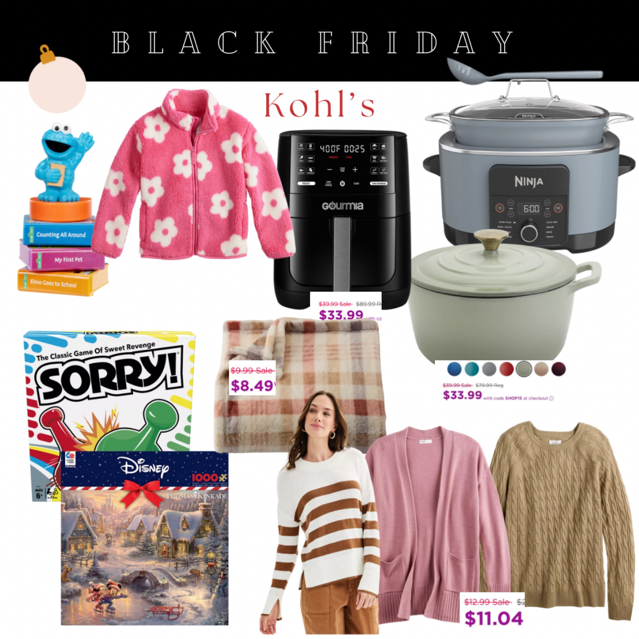 Kohls Black Friday Deals

#LTKHoliday #LTKCyberWeek #LTKSaleAlert