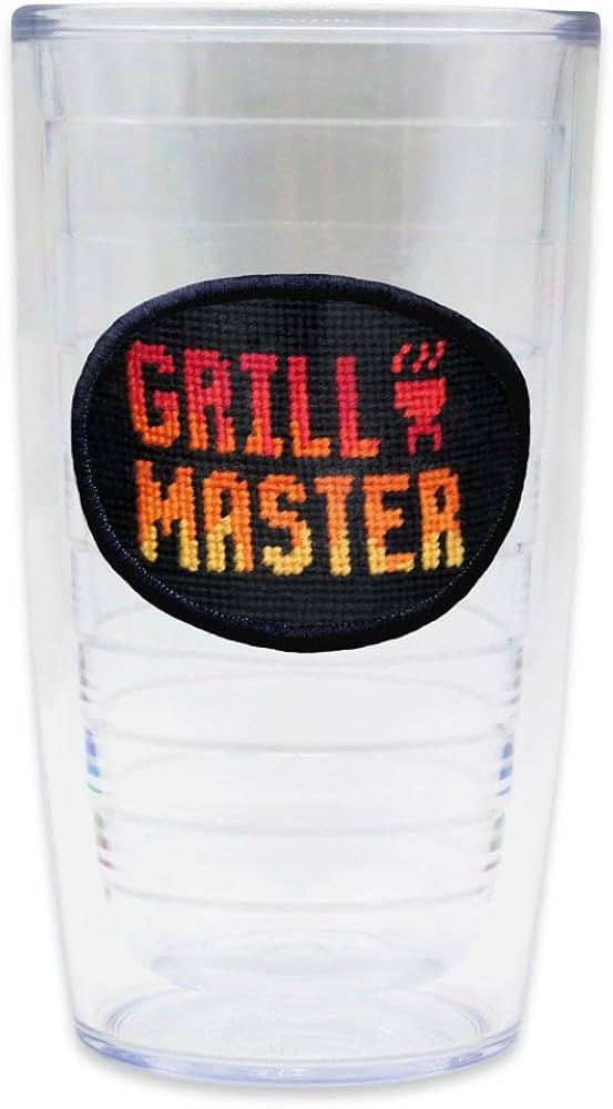 Smathers & Branson Grill Master Needlepoint Tumbler | Amazon (US)
