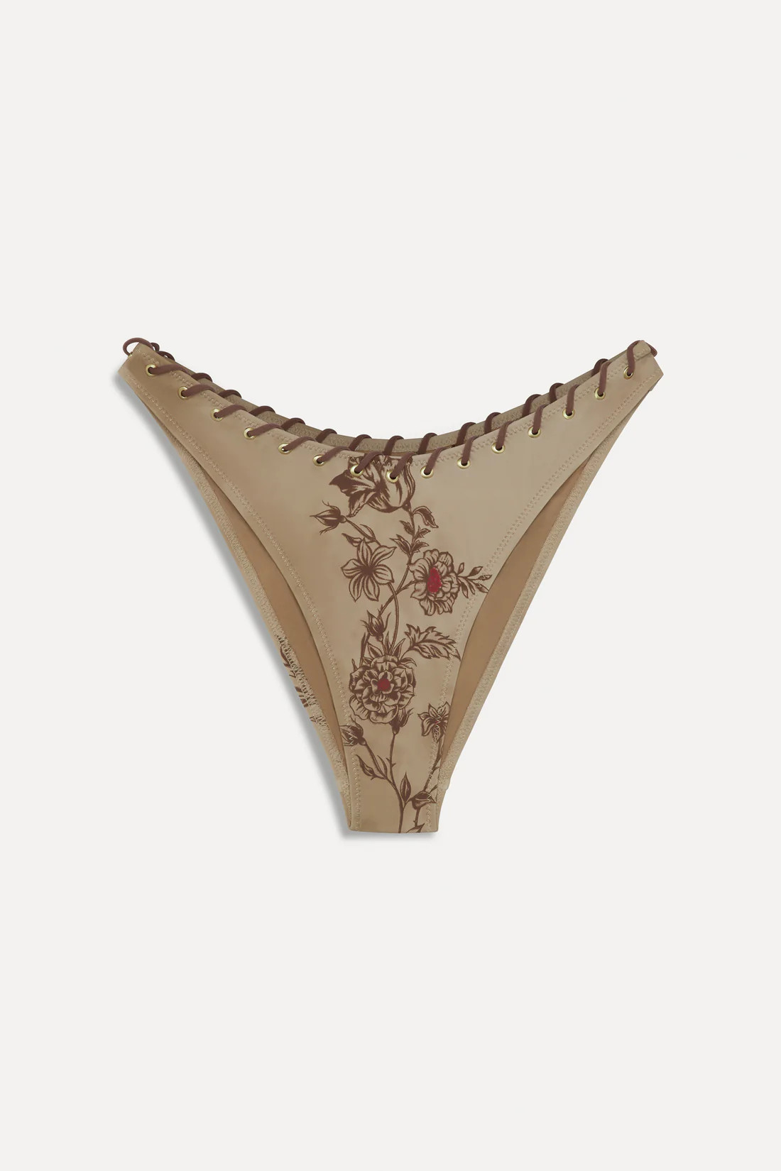 x BELLA HADID Dove Bikini Bottom - Desert Rose | Frankies Bikinis