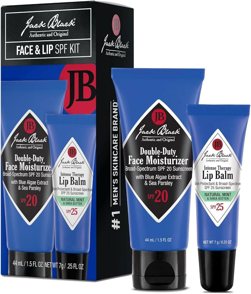 Jack Black Double Duty Face Moisturizer with SPF 20, Facial Moisturizer Face Cream for Men, Mens ... | Amazon (US)