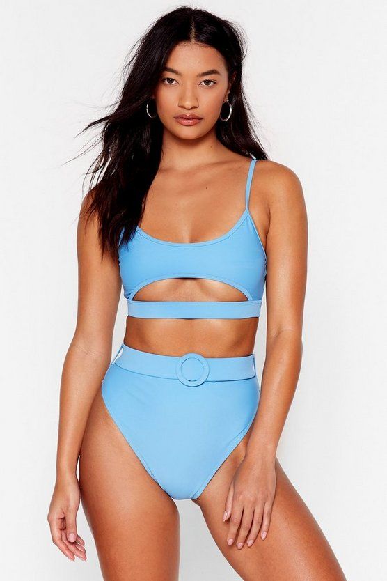 High-Waisted Cut-Out Bikini Set | Nasty Gal (US)