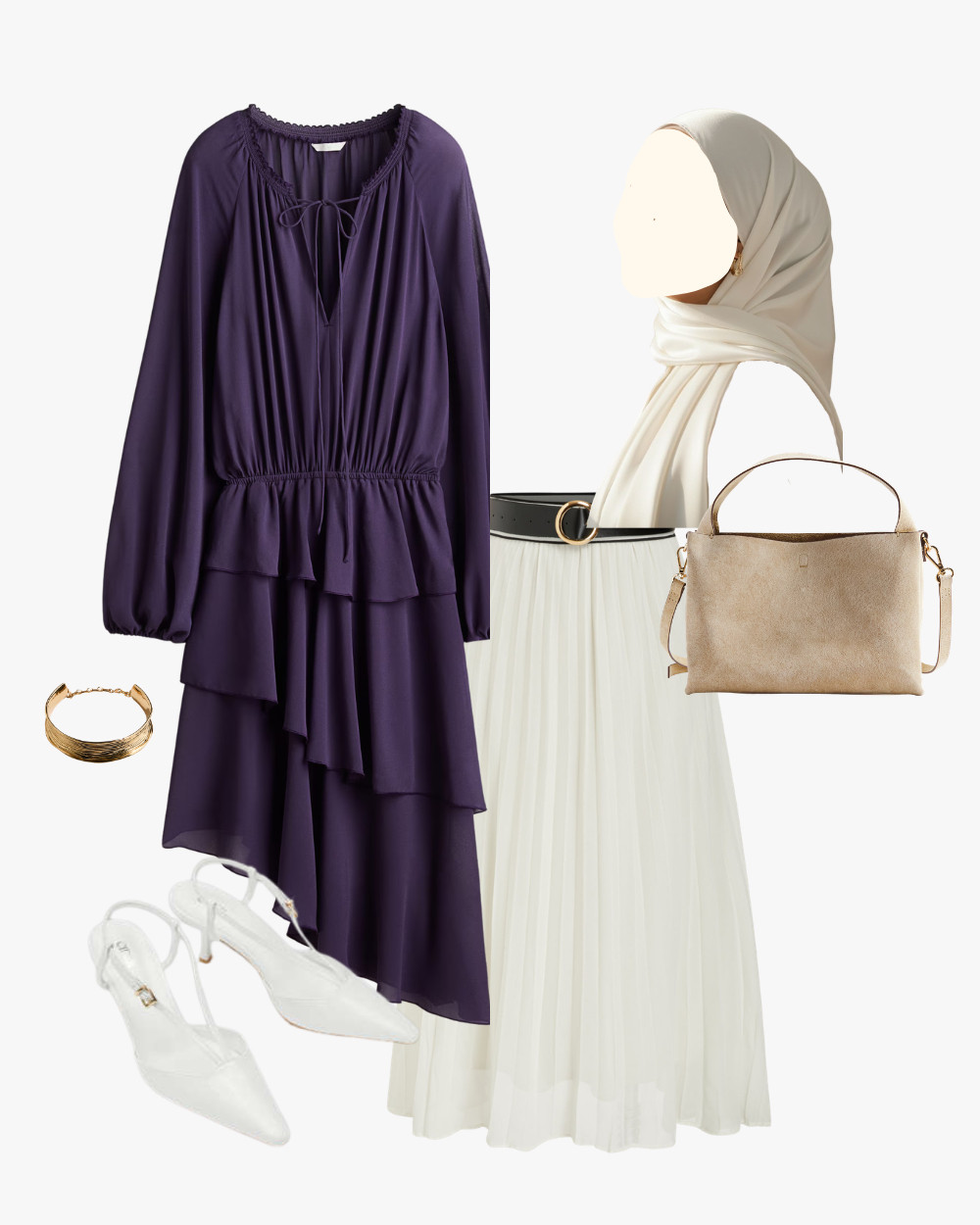 hijab outfits inspo, stylish formal look for hijabis, eid outfits inspo 

 #LTKootd