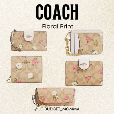 Coach Floral Print ✨

In stock right now and ON Sale 

#floral #rose #coach #wallet #ootd #style #fashion #purse 

#LTKSeasonal #LTKSummerSales #LTKItBag