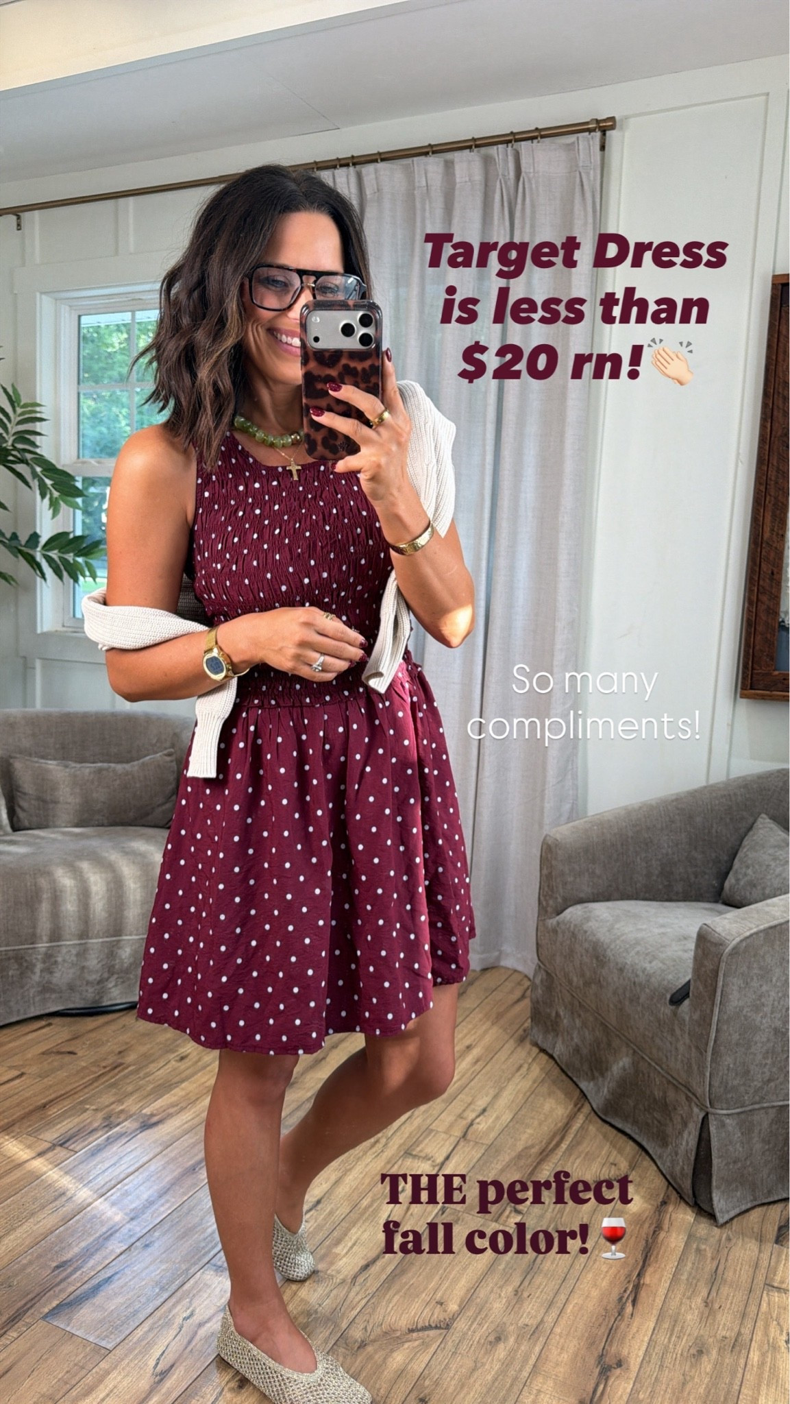 LOVING this target dress & not she’s on SALE!! Such a flattering fit and comfy! Makes the perfect pre fall dress!

@Target 

xs

#targetfinds