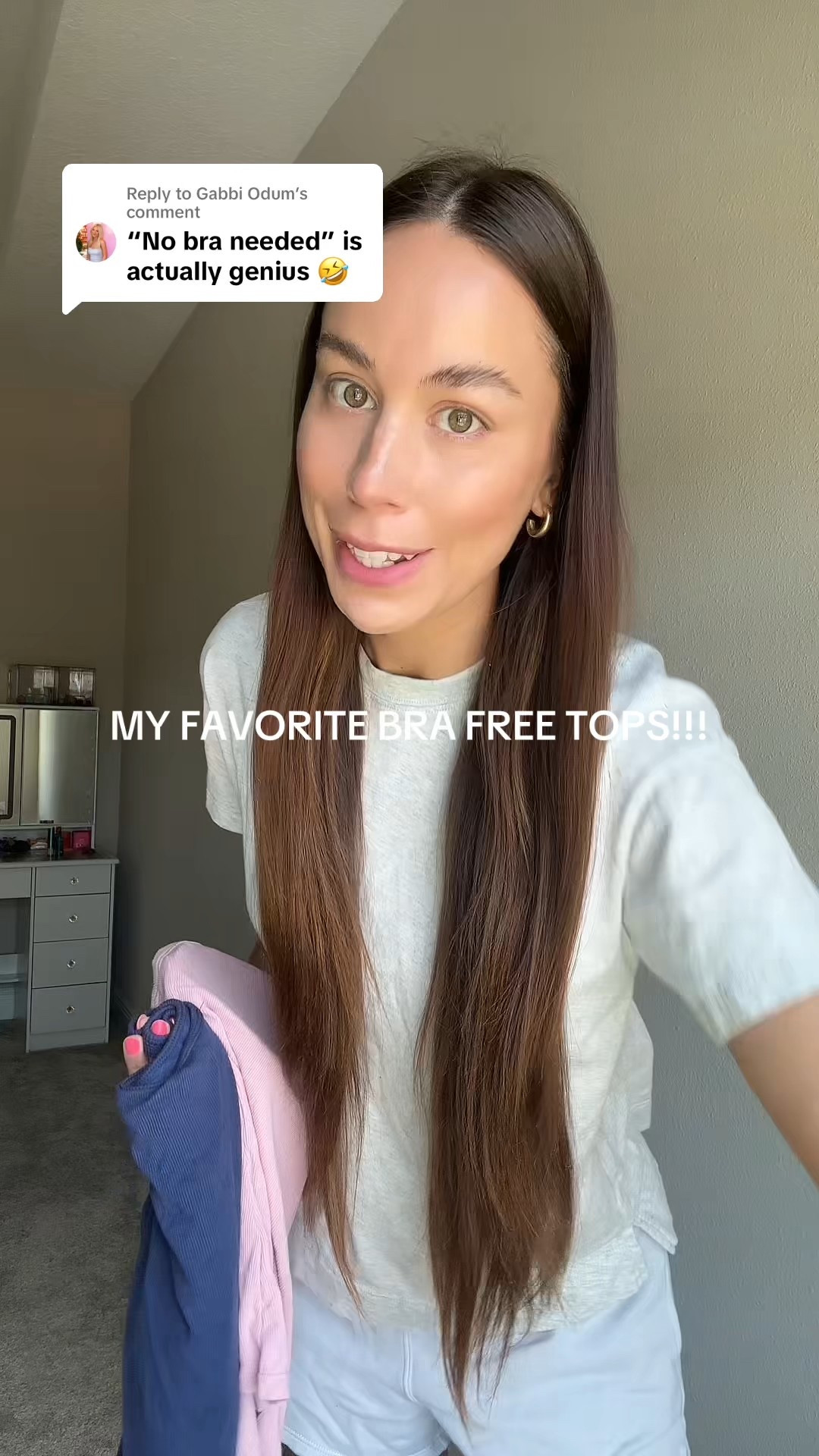 No bra needed tops from Klassy Network are the best🩵 bra free tops, tank top, basic tees, comfy outfits, comfy ootd, summer outfit inspo, outfit ideas, girly aesthetic, athleisure, bra hacks 

#LTKSeasonal #LTKootd #LTKvlog