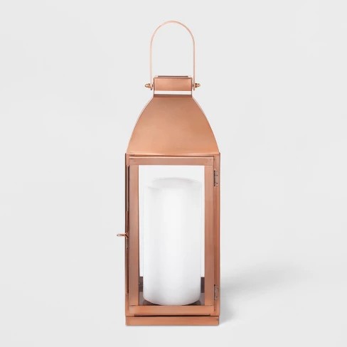 Lantern Candle Holder Copper - Smith & Hawken™ | Target