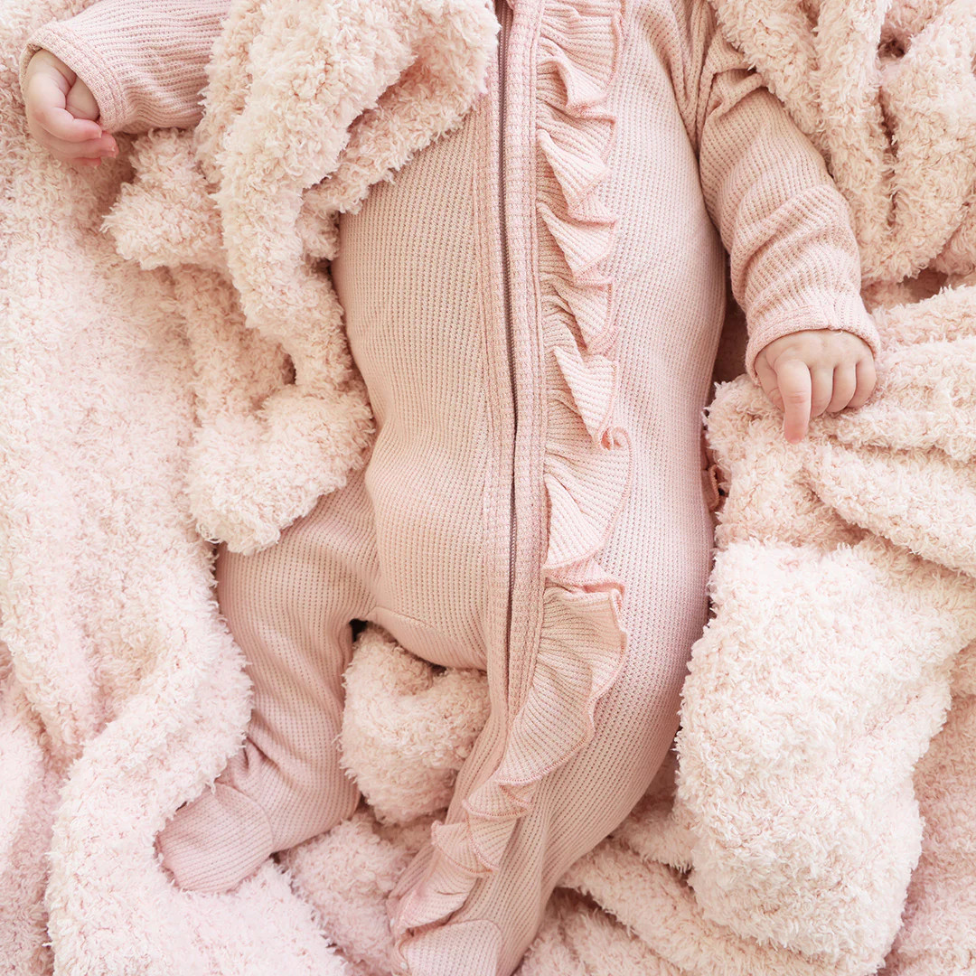 CuddleLane™ Luxe Blankets | Rose | Caden Lane