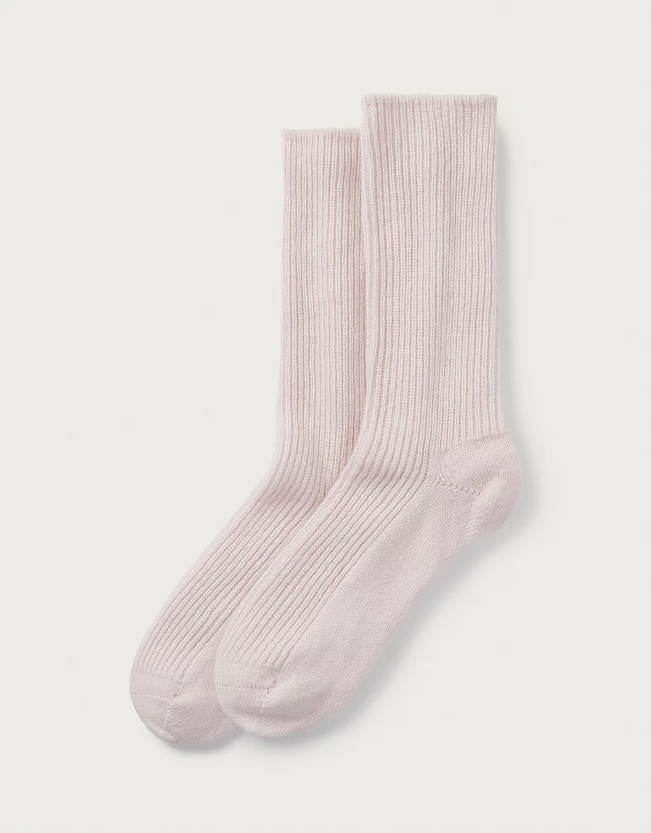 Cashmere Bed Socks | The White Company UK & ROW