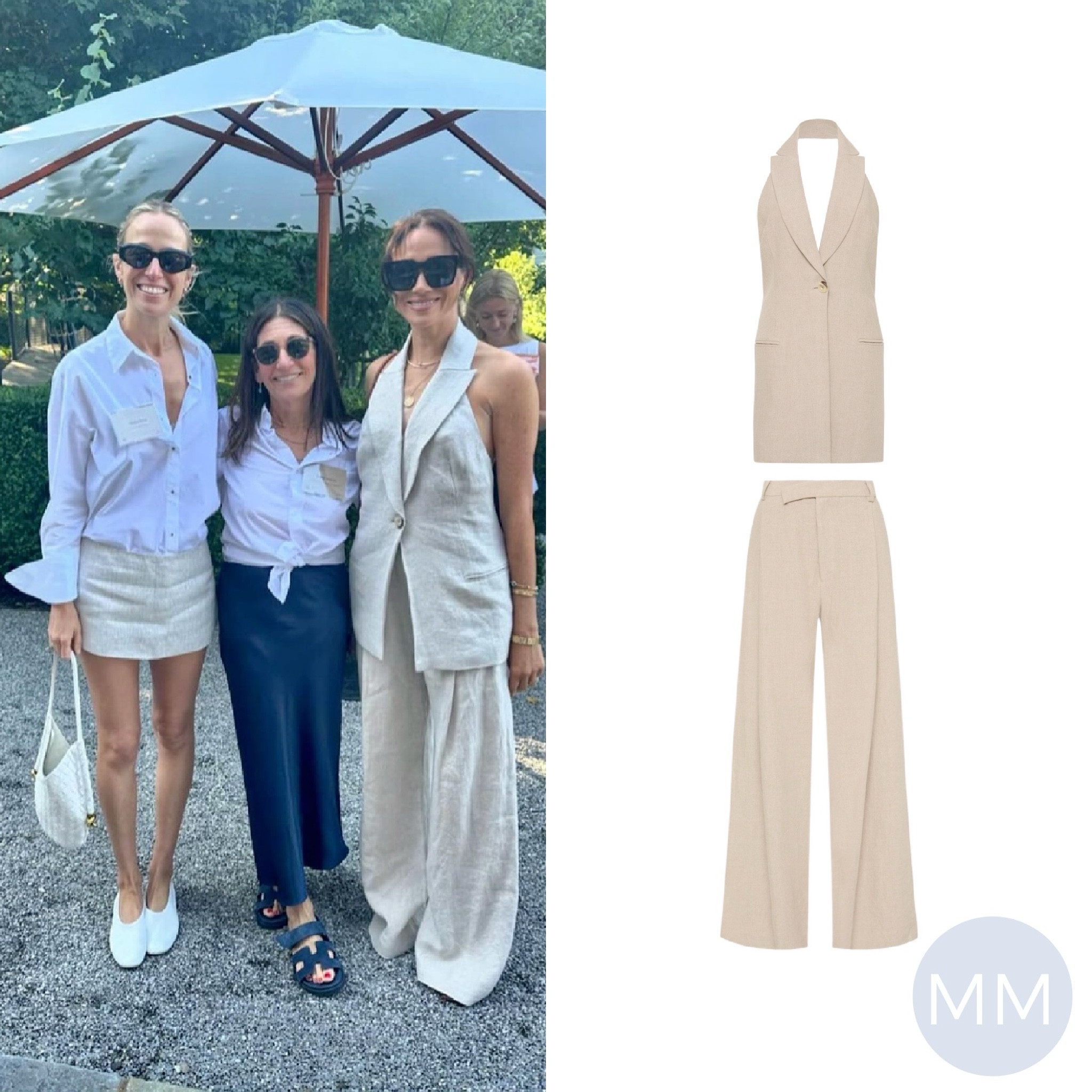 The slouchy, relaxed fit of these St.Agni separates are exactly as they were intended to be. We loved the business casual style (although we wish we could have at least had a peek at the shoes! 😂 )

#LTKStyleTip #LTKOver40 #LTKSeasonal