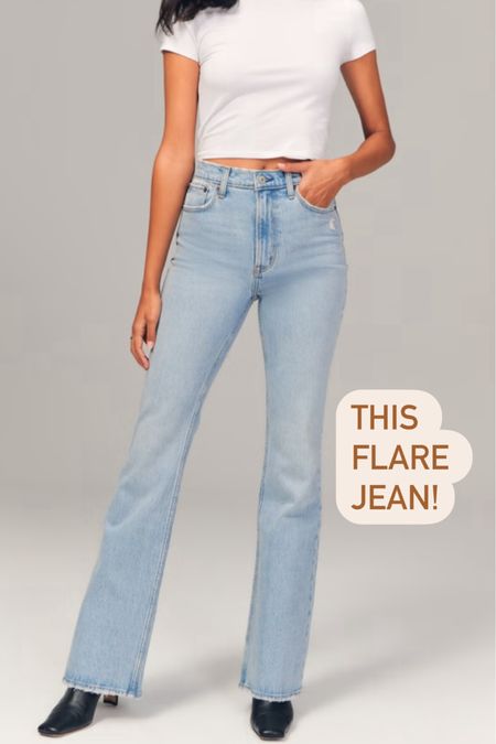 Abercrombie flare jean under $100

#LTKfindsunder100 #LTKmidsize #LTKsalealert