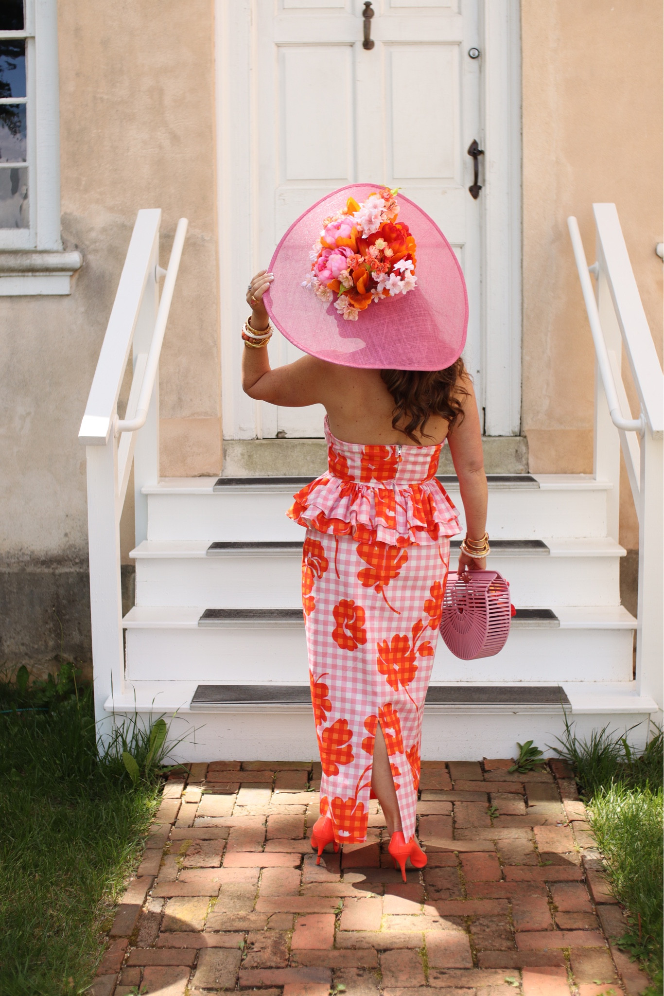 Stunning wedding dress guest dress and horse race fashion! The hat was a DIY and the look and hat all under $200!!!

#LTKootd #LTKSeasonal #LTKWedding