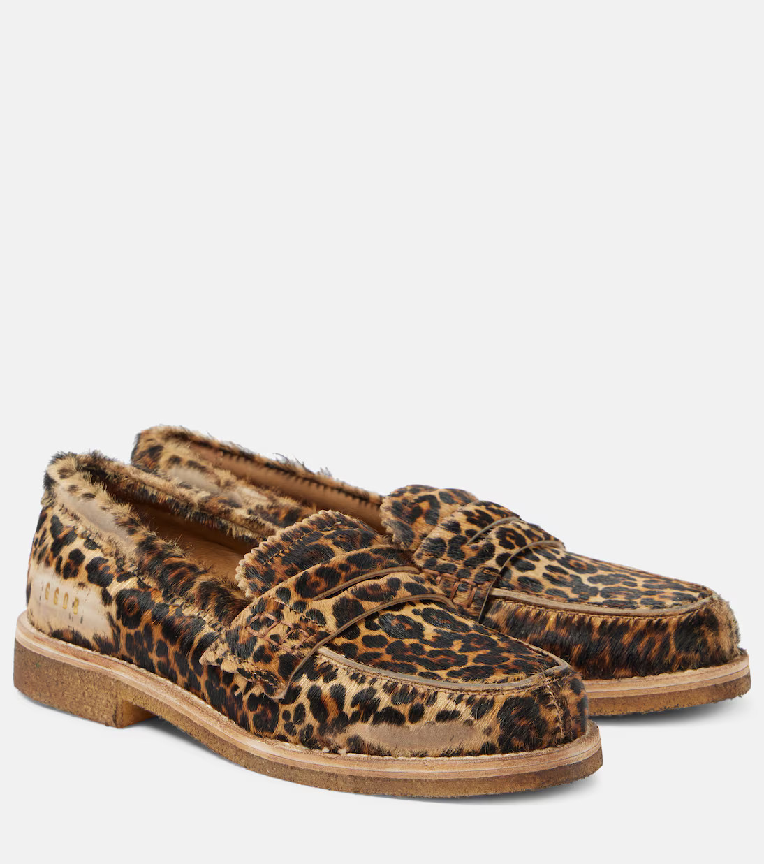 Jerry calf hair penny loafers | Mytheresa (US/CA)